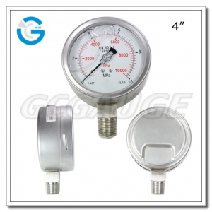 bourdon tube pressure gauges