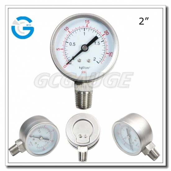 stainless steel gauges