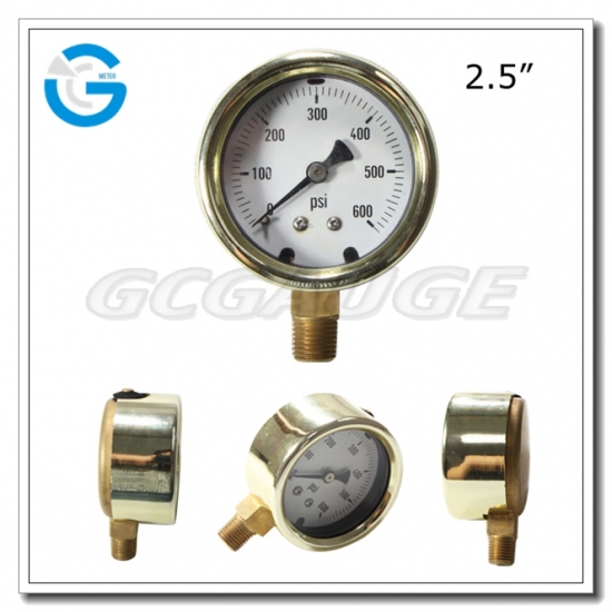 copper pressure gauges