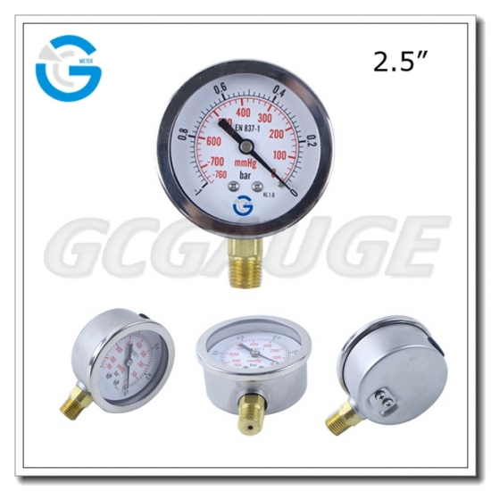 stainless steel vacuum gauges